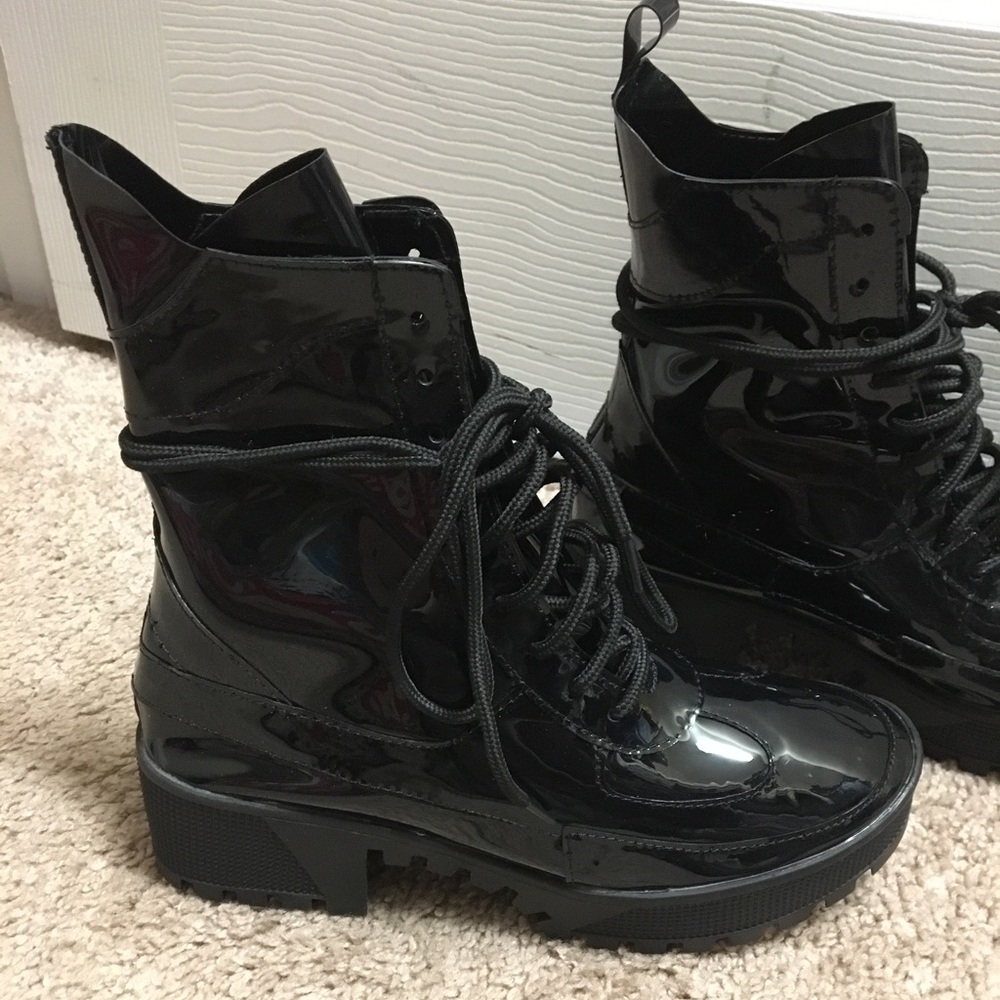 PVC Platform Bootie - Picture 2 of 4